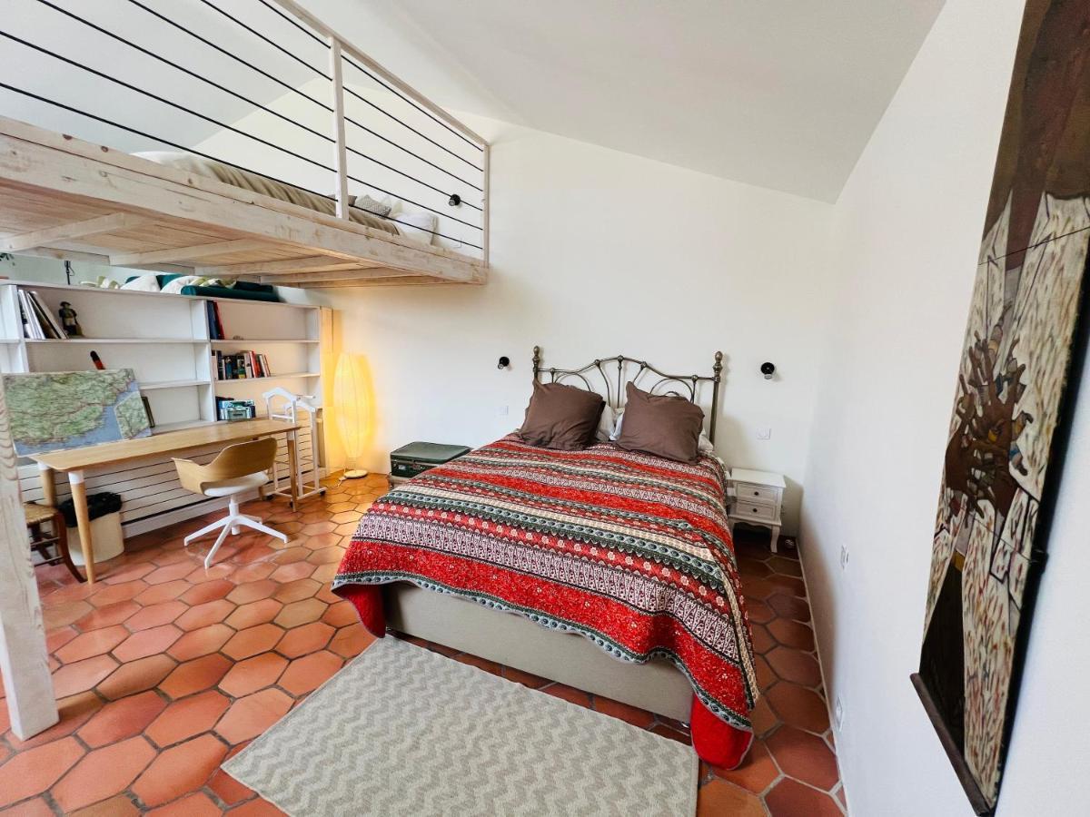 Penthouse Studio Privée Couple ou Famille- La Maison Searle à Tourtour Exterior foto
