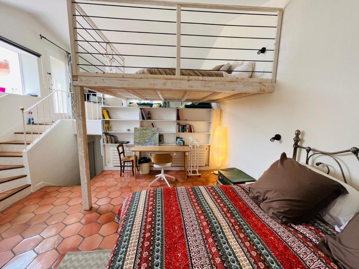 Penthouse Studio Privée Couple ou Famille- La Maison Searle à Tourtour Exterior foto